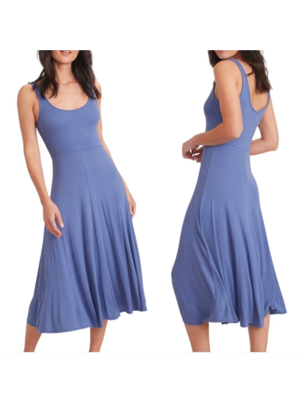 Marine Layer Lexi Rib Fit and Flare
Midi Dress